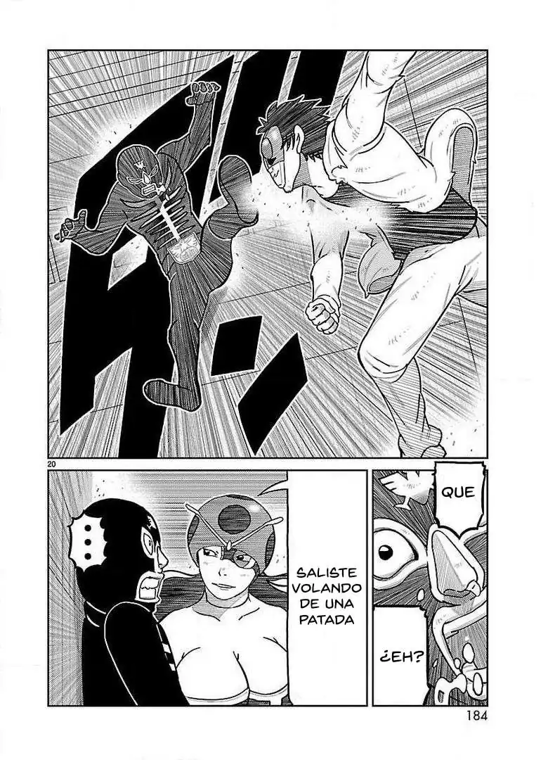 Página 15 — Toujima Tanzaburou wa Kamen Rider ni Naritai Capítulo 20