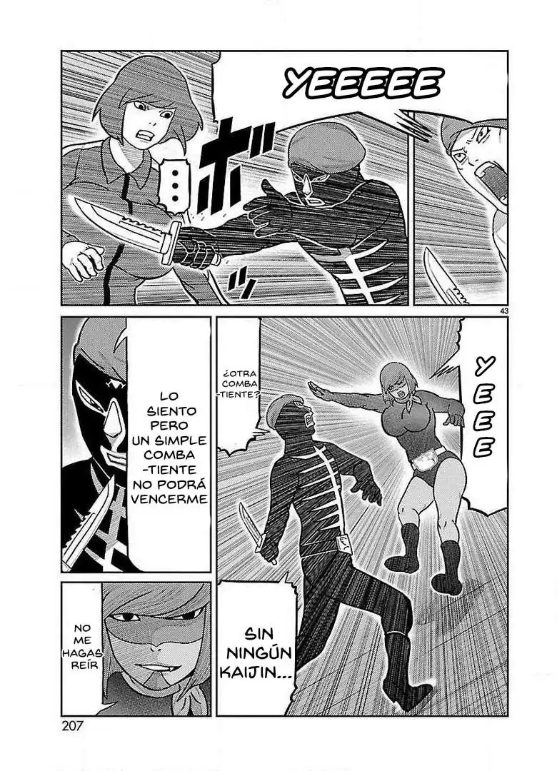 Página 33 — Toujima Tanzaburou wa Kamen Rider ni Naritai Capítulo 20