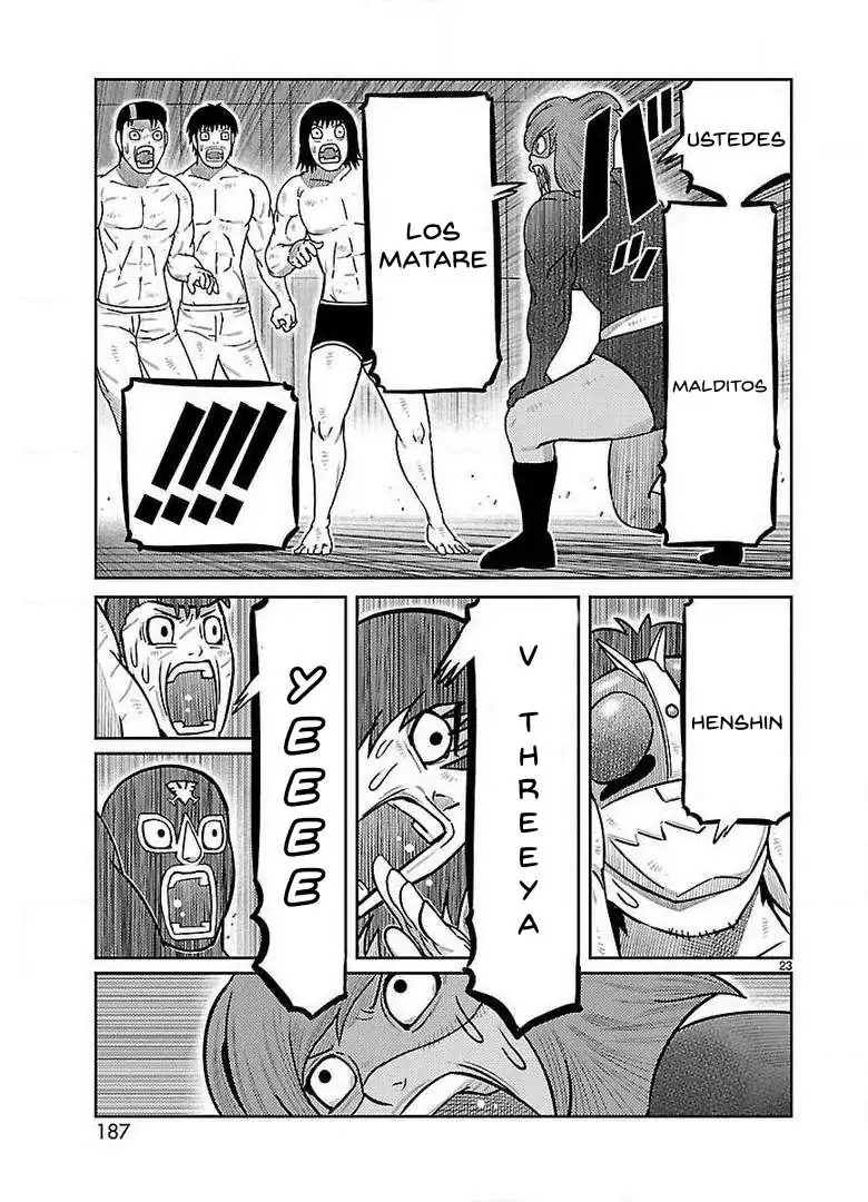 Página 19 — Toujima Tanzaburou wa Kamen Rider ni Naritai Capítulo 28