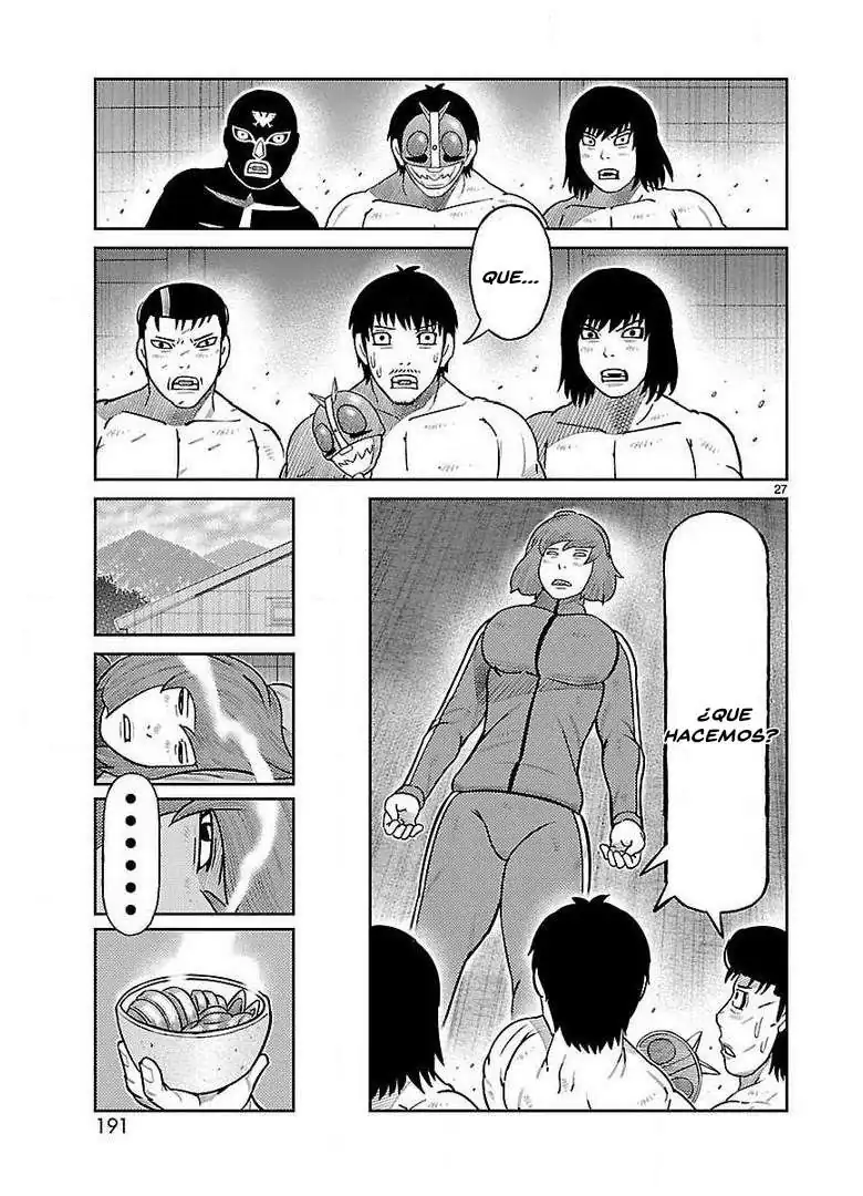 Página 22 — Toujima Tanzaburou wa Kamen Rider ni Naritai Capítulo 28