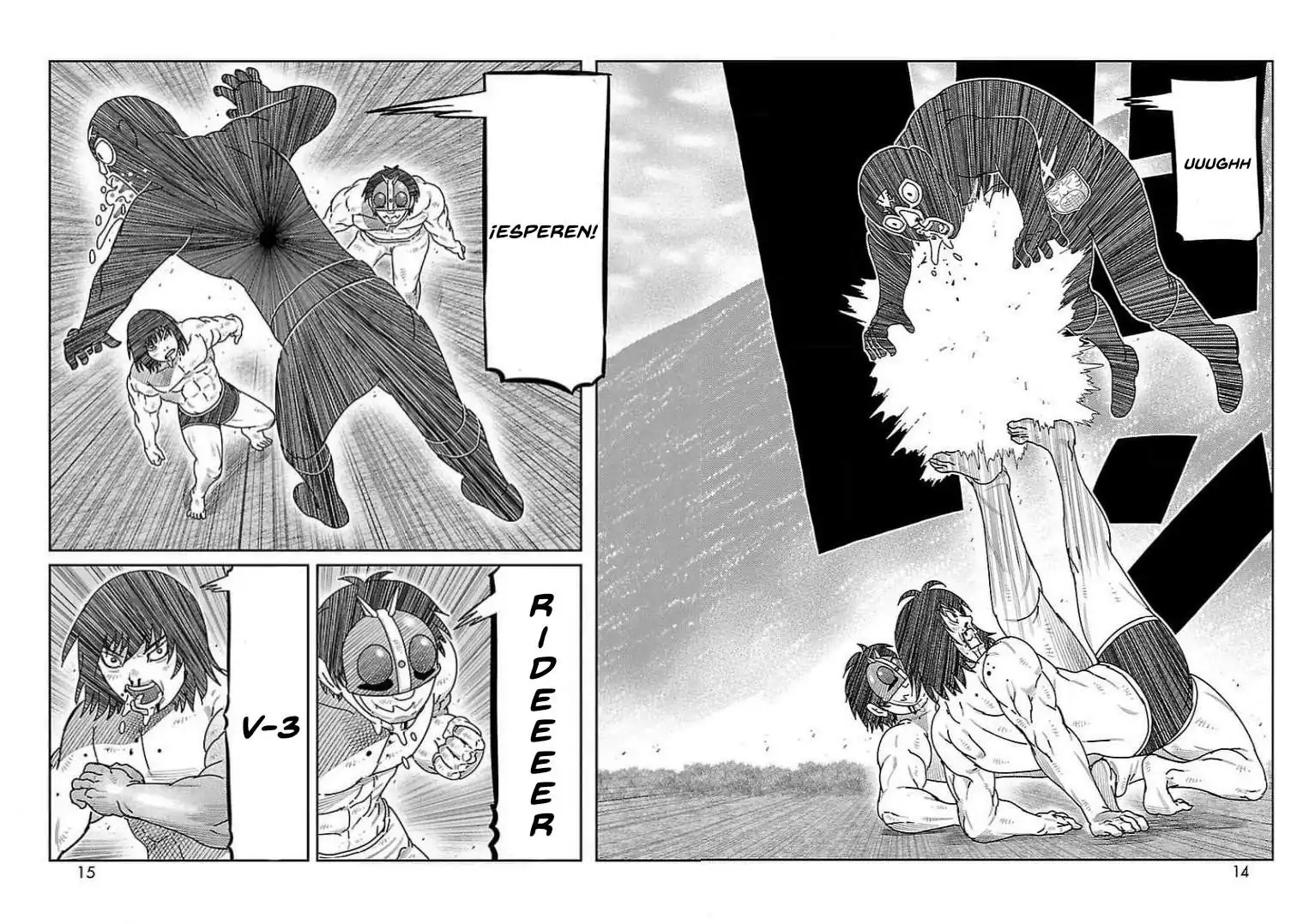 Página 8 — Toujima Tanzaburou wa Kamen Rider ni Naritai Capítulo 29