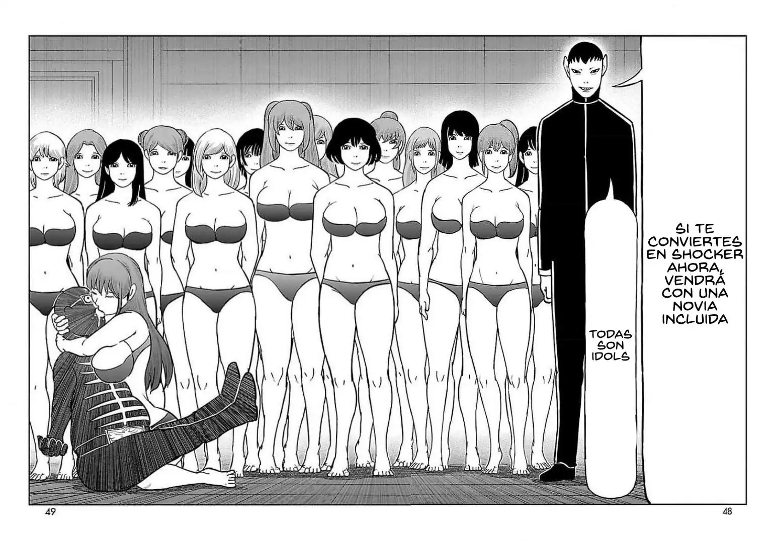 Página 34 — Toujima Tanzaburou wa Kamen Rider ni Naritai Capítulo 29