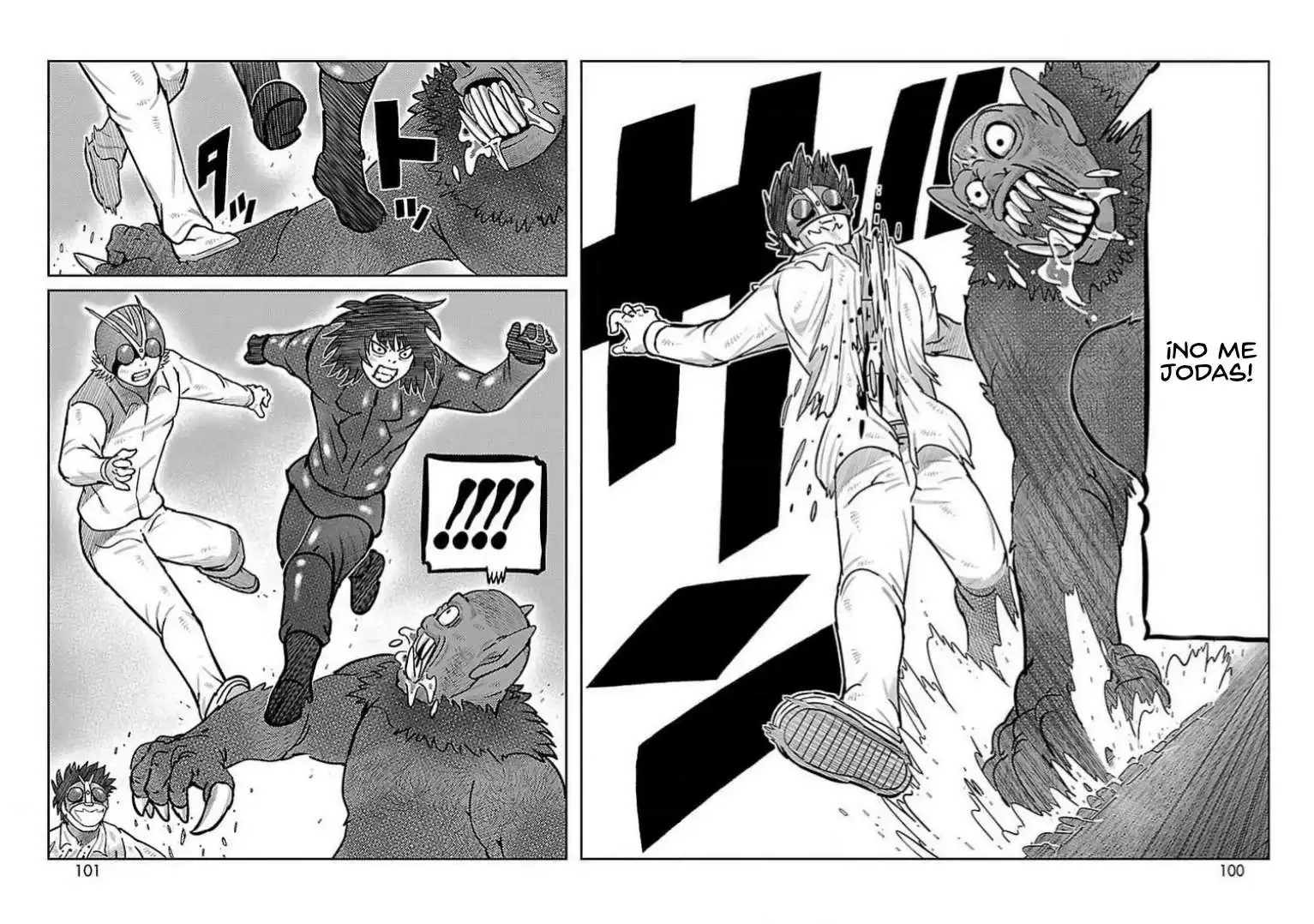 Página 3 — Toujima Tanzaburou wa Kamen Rider ni Naritai Capítulo 31