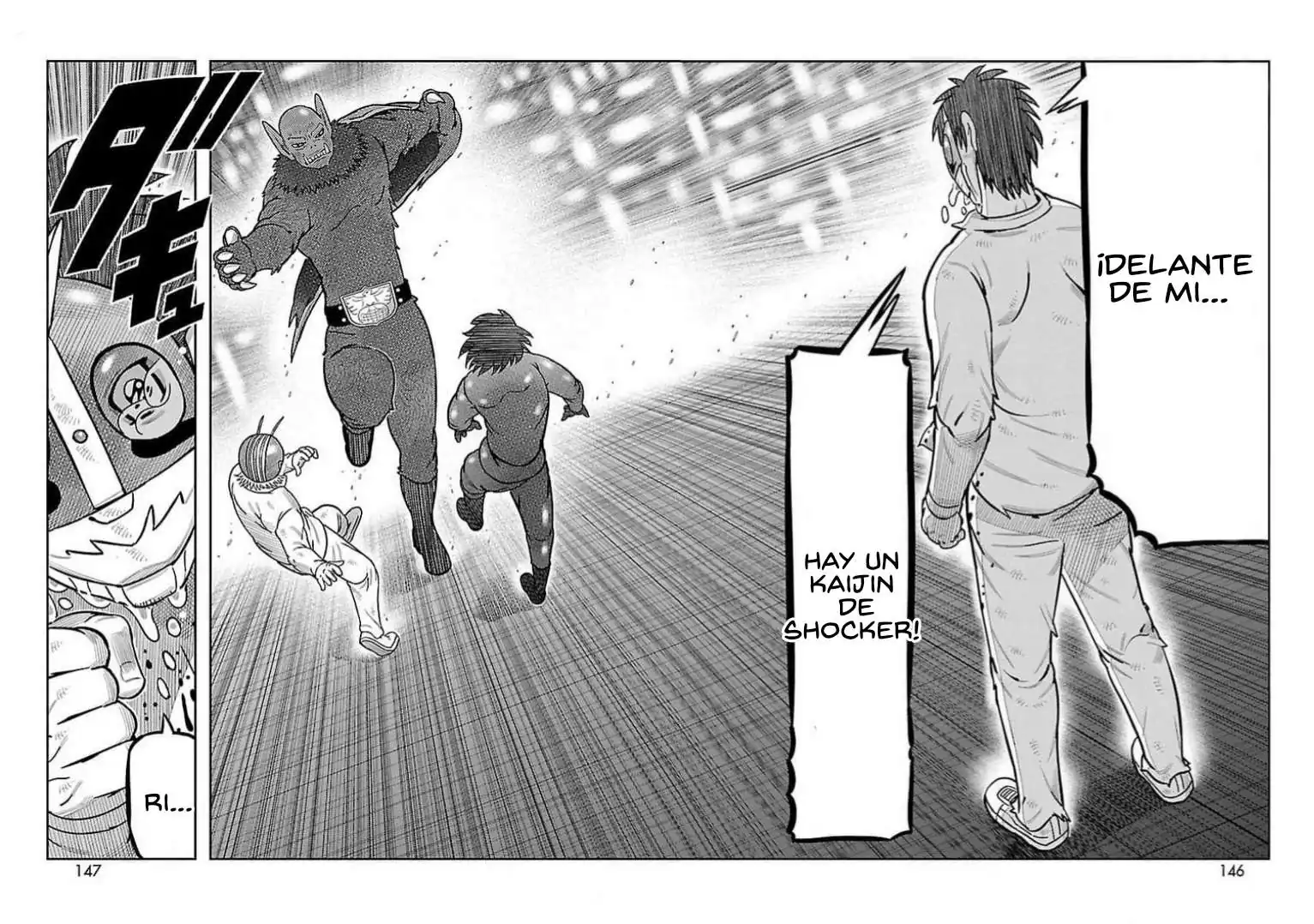 Página 34 — Toujima Tanzaburou wa Kamen Rider ni Naritai Capítulo 31