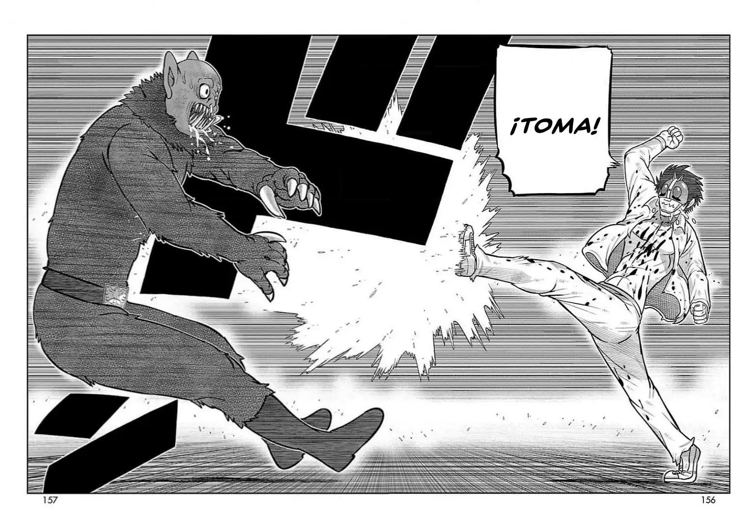 Página 4 — Toujima Tanzaburou wa Kamen Rider ni Naritai Capítulo 32