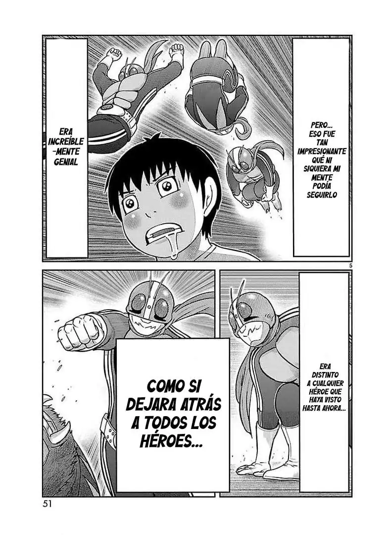 Página 4 — Toujima Tanzaburou wa Kamen Rider ni Naritai Capítulo 34