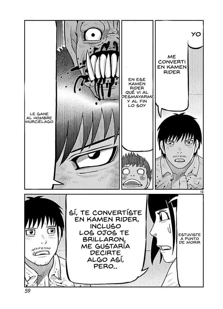 Página 10 — Toujima Tanzaburou wa Kamen Rider ni Naritai Capítulo 34