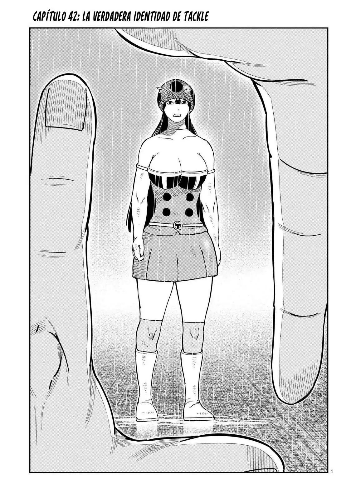 Página 1 — Toujima Tanzaburou wa Kamen Rider ni Naritai Capítulo 42