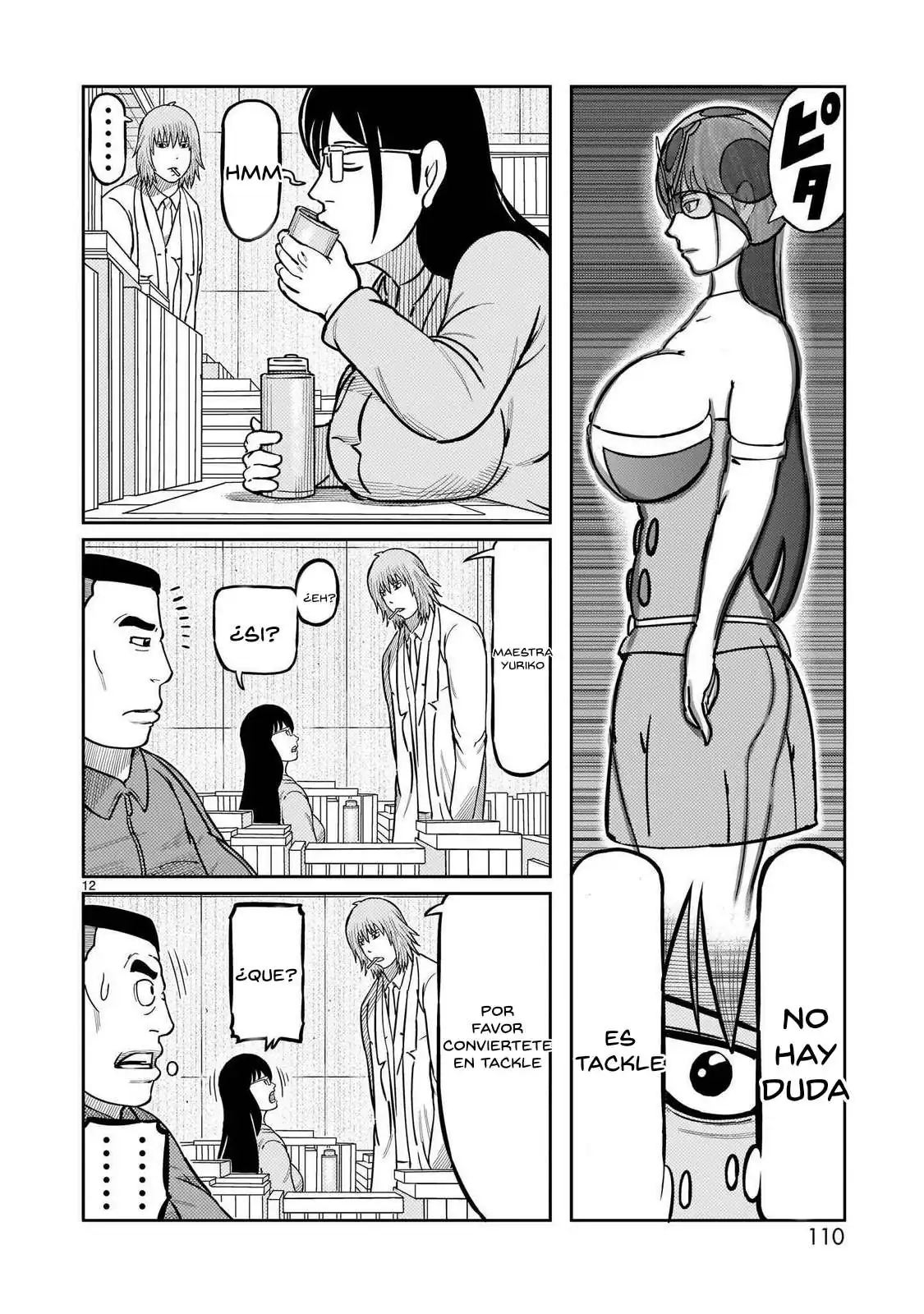 Página 12 — Toujima Tanzaburou wa Kamen Rider ni Naritai Capítulo 43