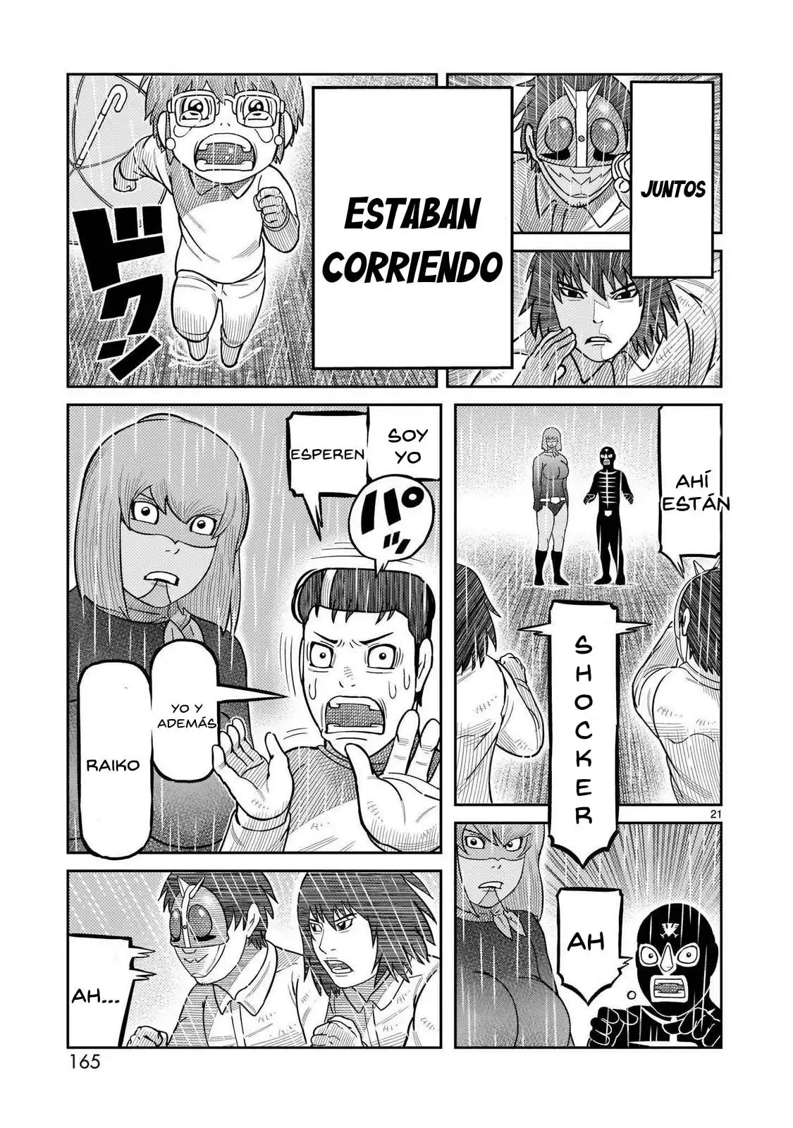 Página 17 — Toujima Tanzaburou wa Kamen Rider ni Naritai Capítulo 44
