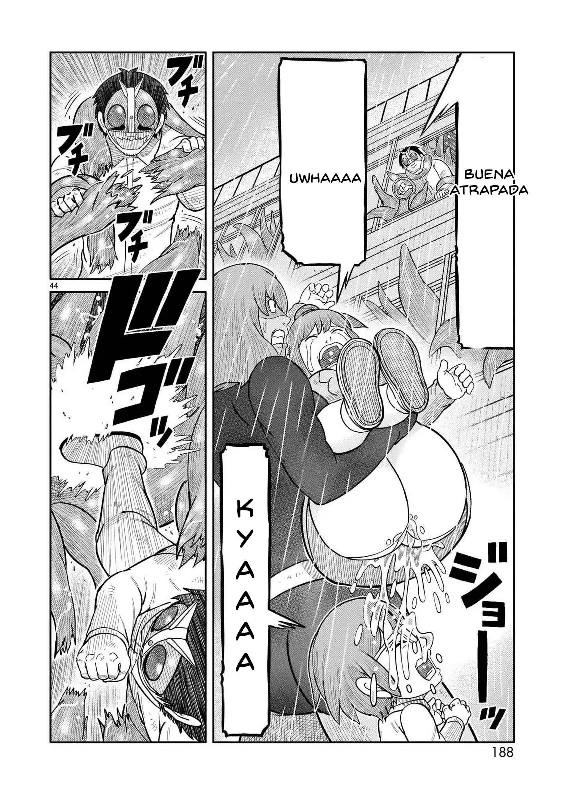 Página 35 — Toujima Tanzaburou wa Kamen Rider ni Naritai Capítulo 44