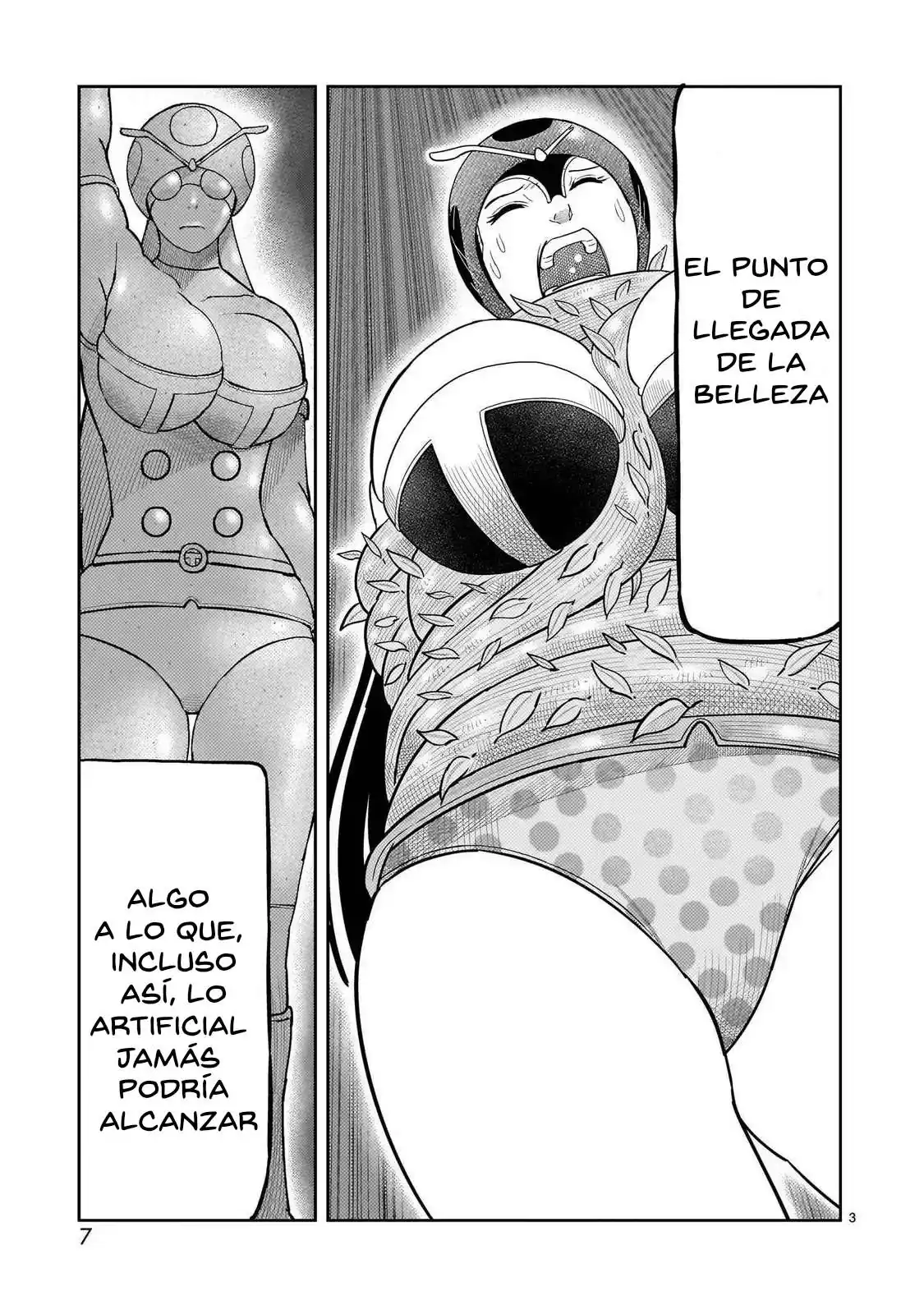 Página 3 — Toujima Tanzaburou wa Kamen Rider ni Naritai Capítulo 45