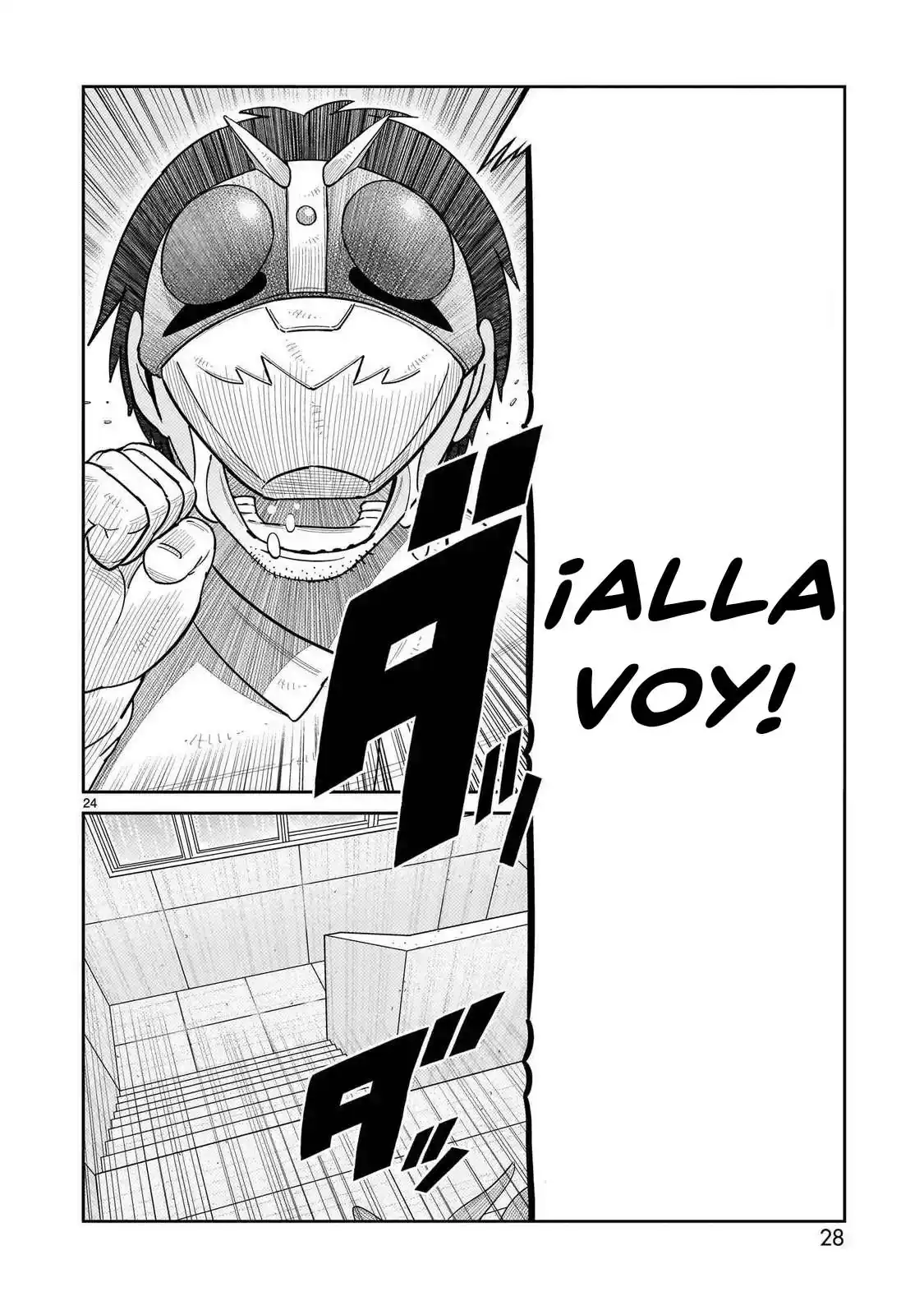Página 21 — Toujima Tanzaburou wa Kamen Rider ni Naritai Capítulo 45