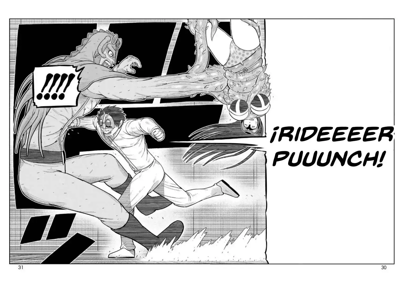 Página 23 — Toujima Tanzaburou wa Kamen Rider ni Naritai Capítulo 45