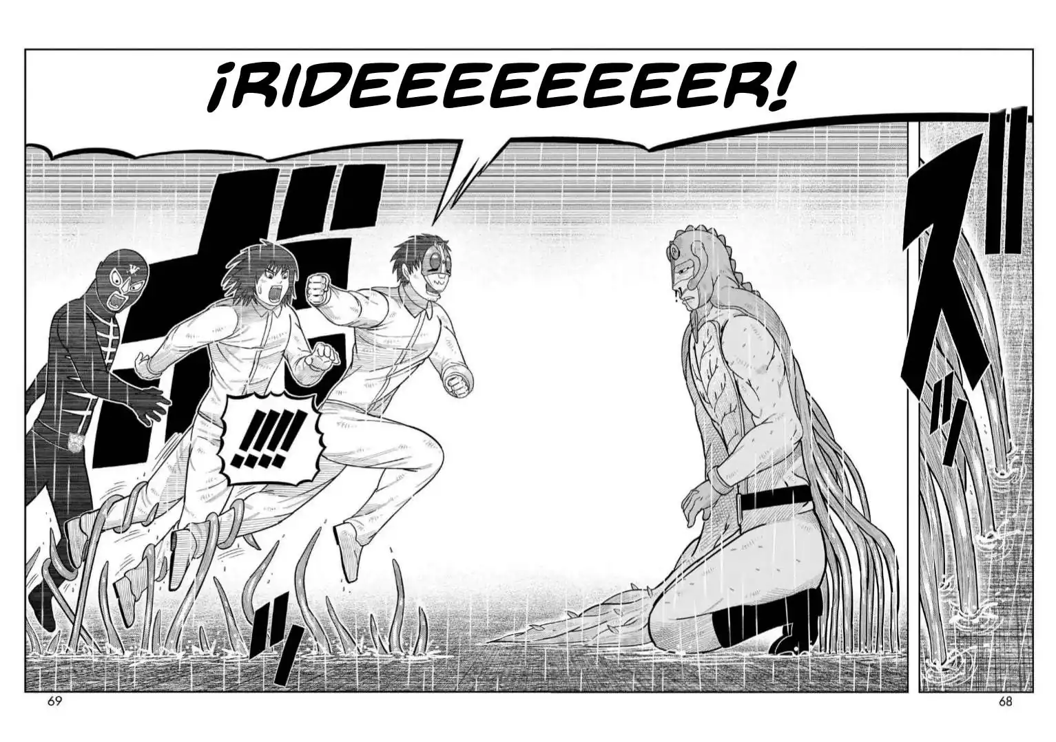 Página 9 — Toujima Tanzaburou wa Kamen Rider ni Naritai Capítulo 46