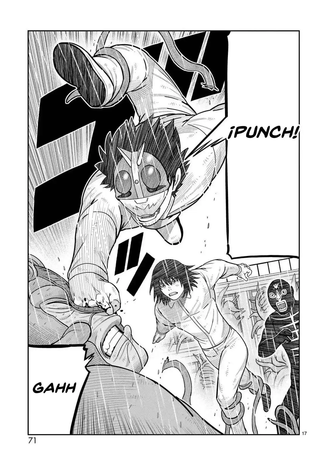 Página 11 — Toujima Tanzaburou wa Kamen Rider ni Naritai Capítulo 46