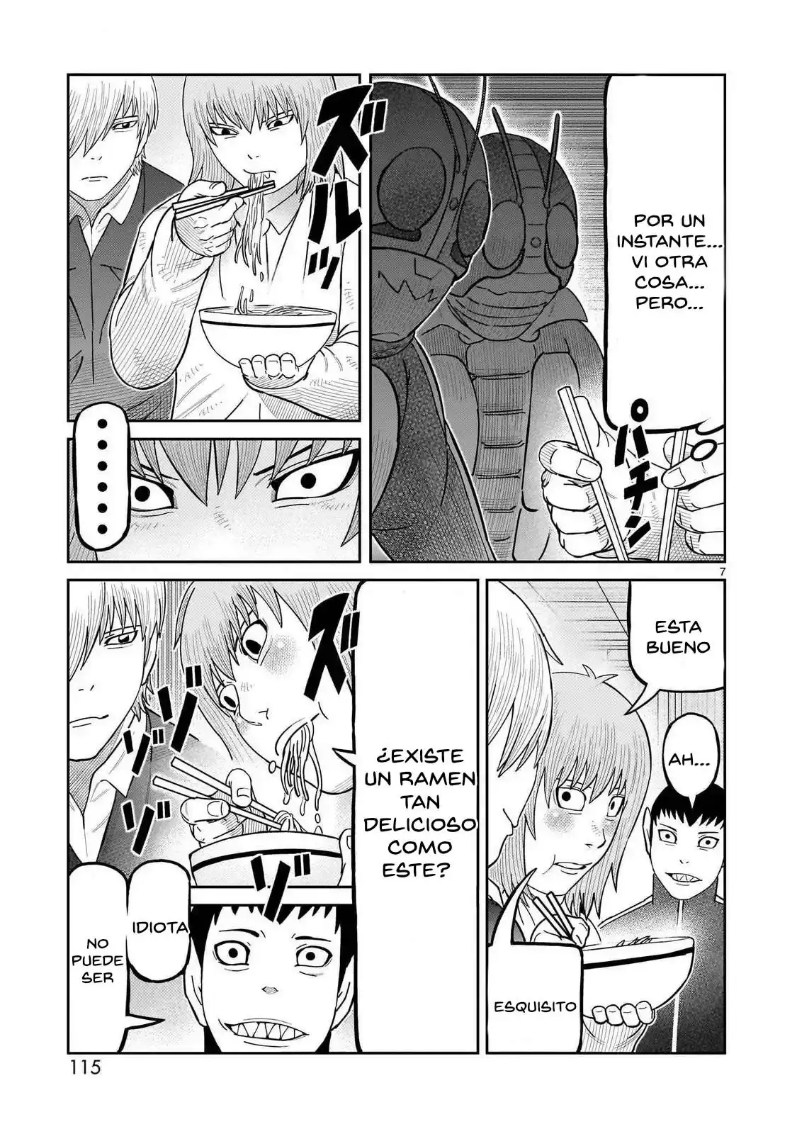 Página 6 — Toujima Tanzaburou wa Kamen Rider ni Naritai Capítulo 47
