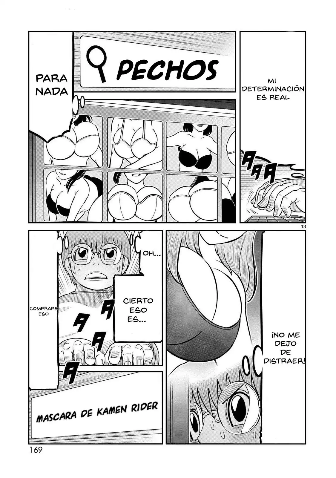 Página 13 — Toujima Tanzaburou wa Kamen Rider ni Naritai Capítulo 48