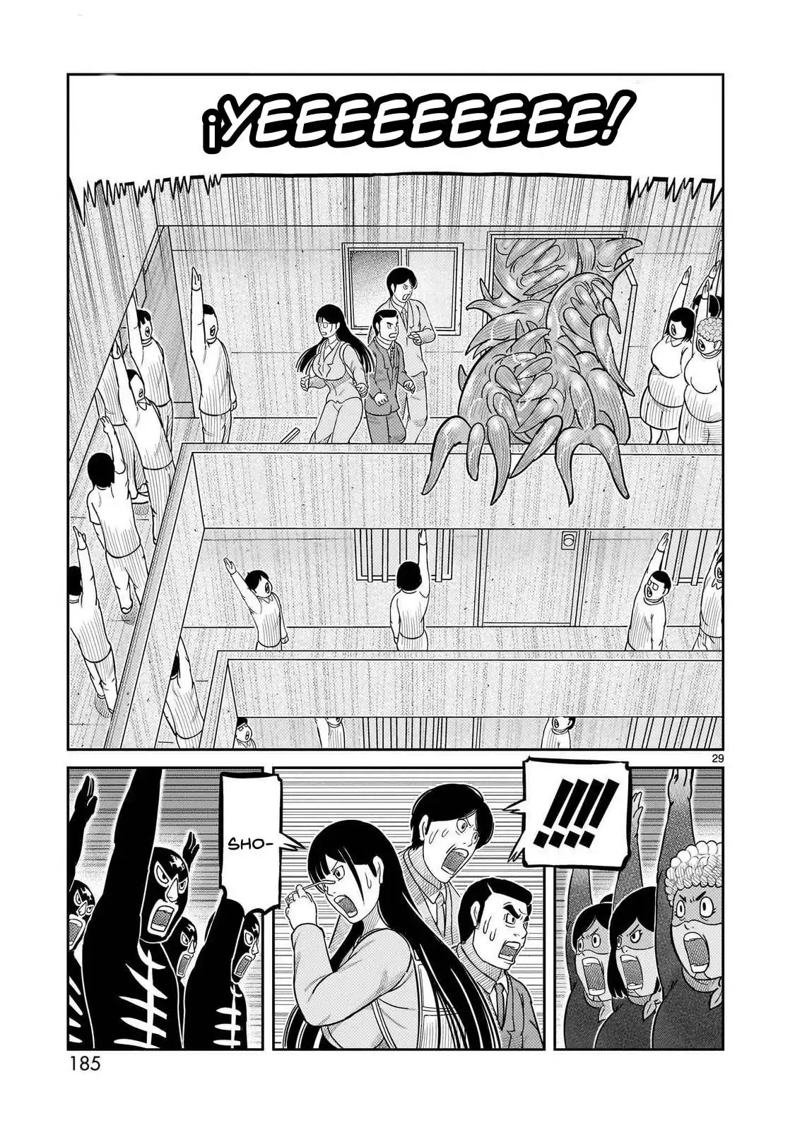 Página 28 — Toujima Tanzaburou wa Kamen Rider ni Naritai Capítulo 48