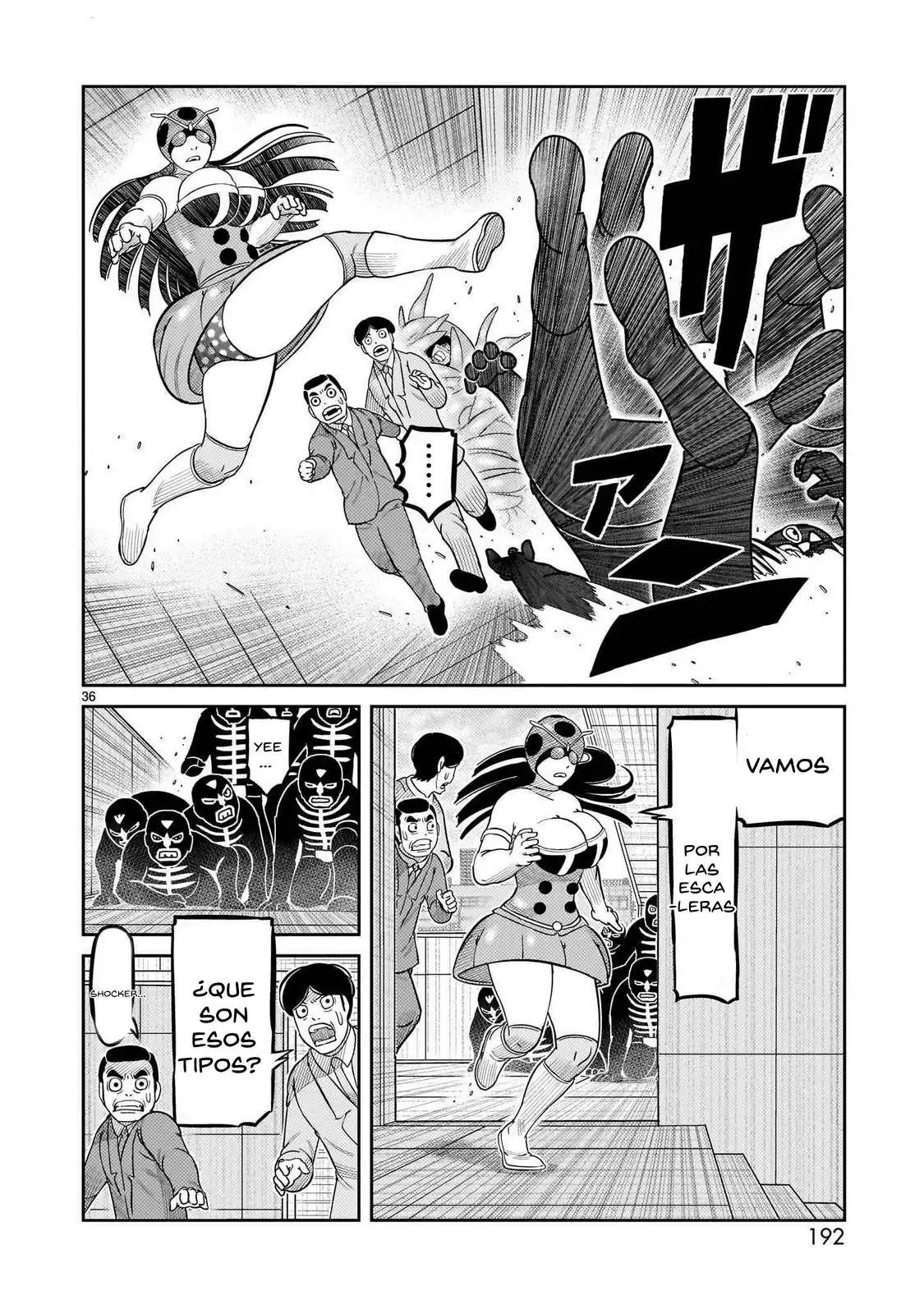 Página 33 — Toujima Tanzaburou wa Kamen Rider ni Naritai Capítulo 48