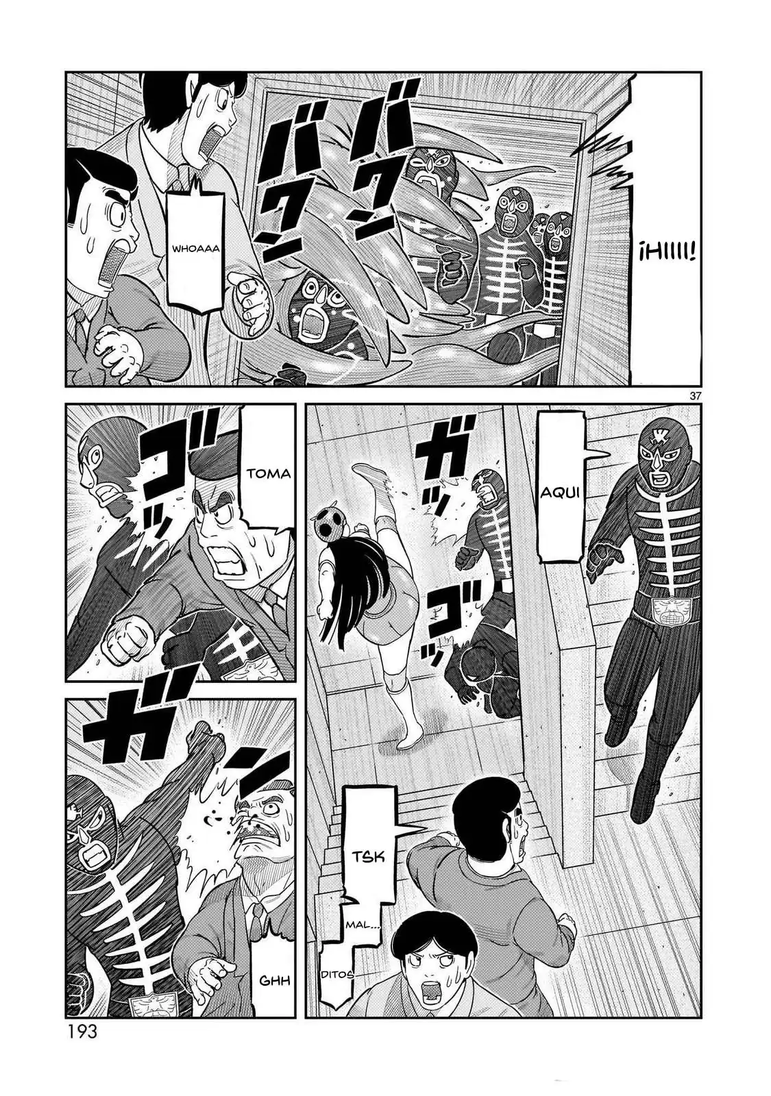 Página 34 — Toujima Tanzaburou wa Kamen Rider ni Naritai Capítulo 48