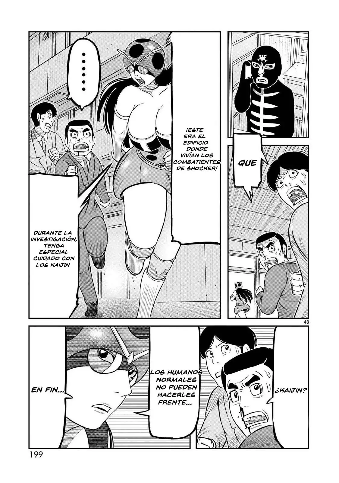 Página 39 — Toujima Tanzaburou wa Kamen Rider ni Naritai Capítulo 48