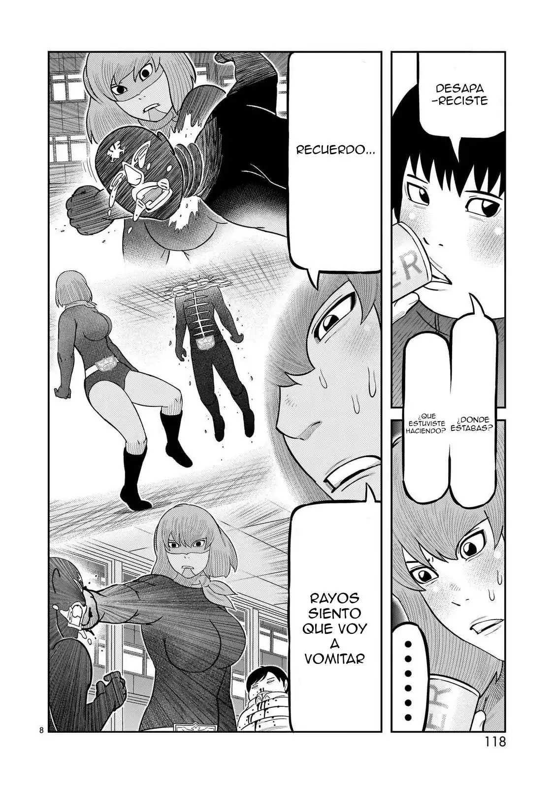 Página 7 — Toujima Tanzaburou wa Kamen Rider ni Naritai Capítulo 59