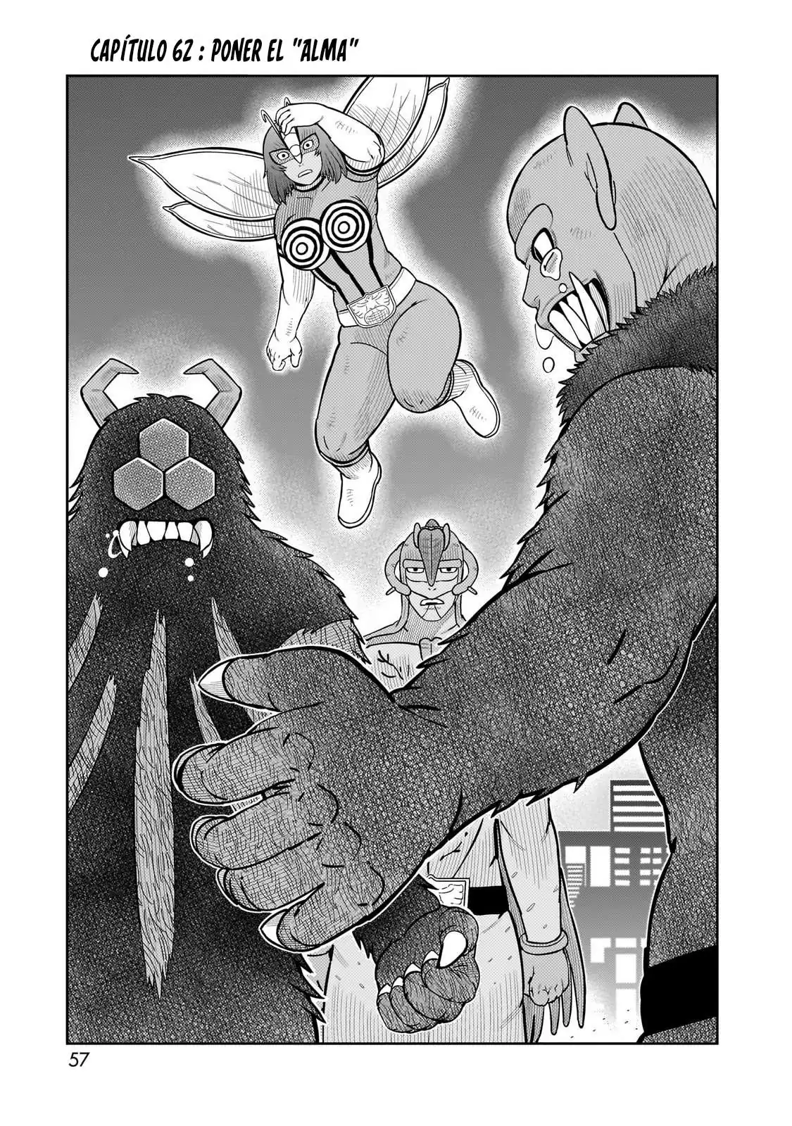 Página 1 — Toujima Tanzaburou wa Kamen Rider ni Naritai Capítulo 62