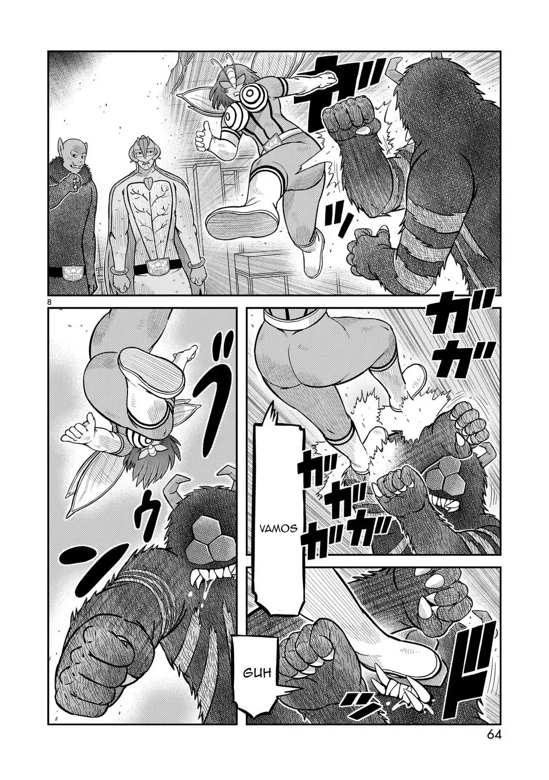 Página 6 — Toujima Tanzaburou wa Kamen Rider ni Naritai Capítulo 62