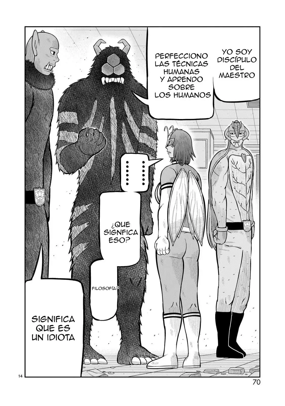 Página 12 — Toujima Tanzaburou wa Kamen Rider ni Naritai Capítulo 62