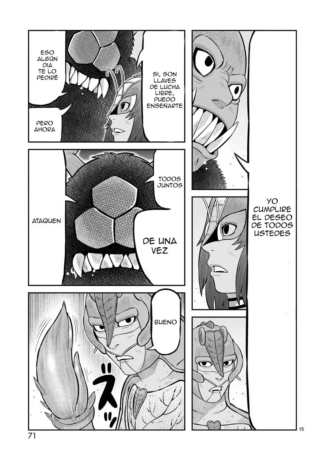 Página 13 — Toujima Tanzaburou wa Kamen Rider ni Naritai Capítulo 62