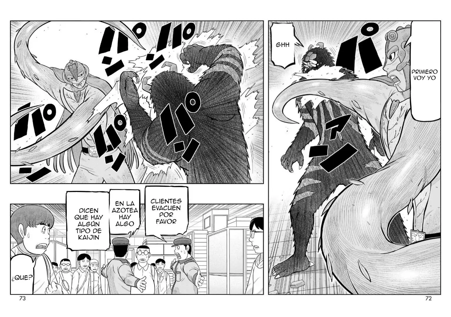Página 14 — Toujima Tanzaburou wa Kamen Rider ni Naritai Capítulo 62