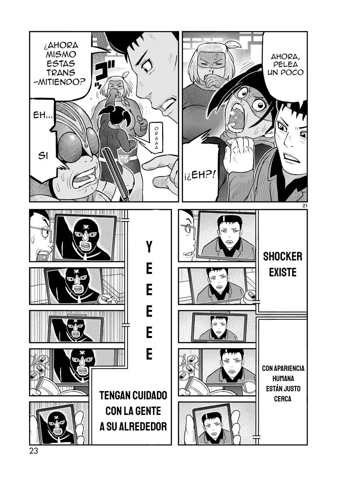 Página 17 — Toujima Tanzaburou wa Kamen Rider ni Naritai Capítulo 65