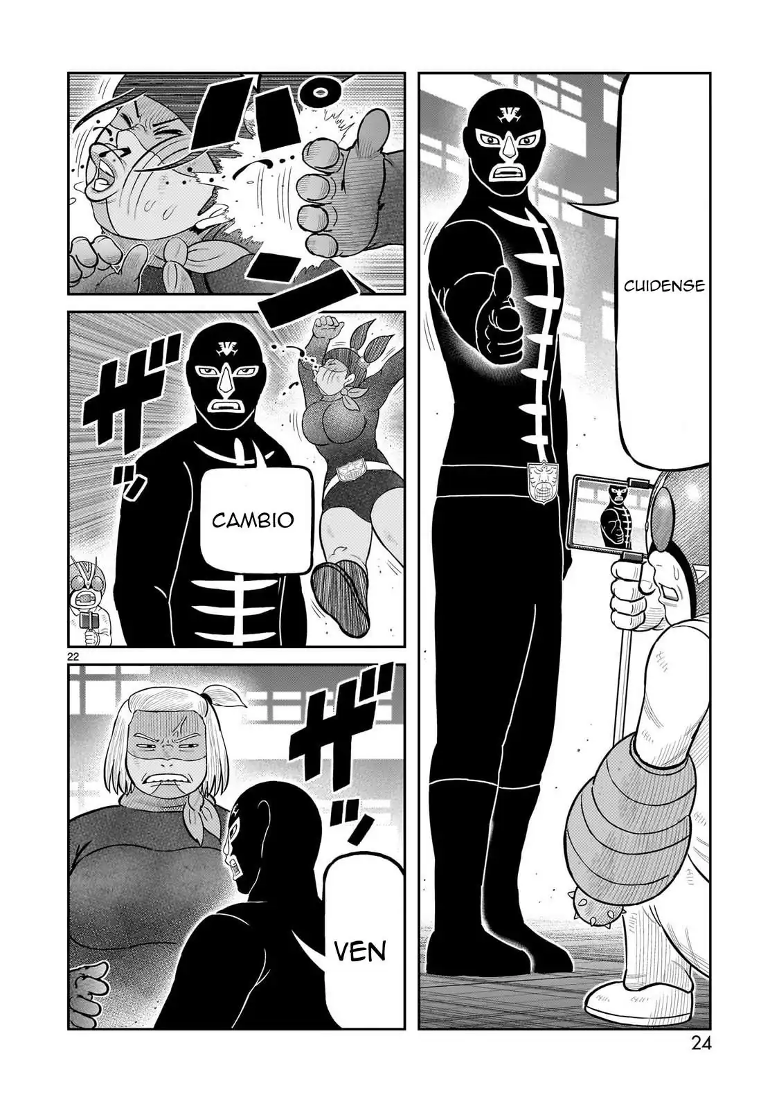 Página 18 — Toujima Tanzaburou wa Kamen Rider ni Naritai Capítulo 65