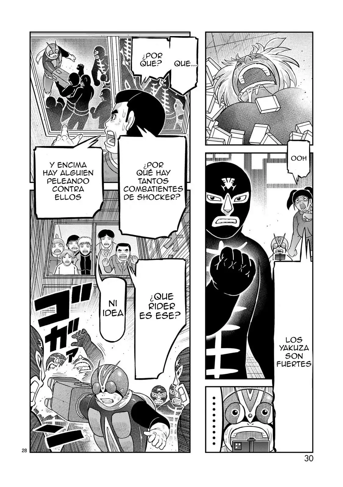 Página 23 — Toujima Tanzaburou wa Kamen Rider ni Naritai Capítulo 65
