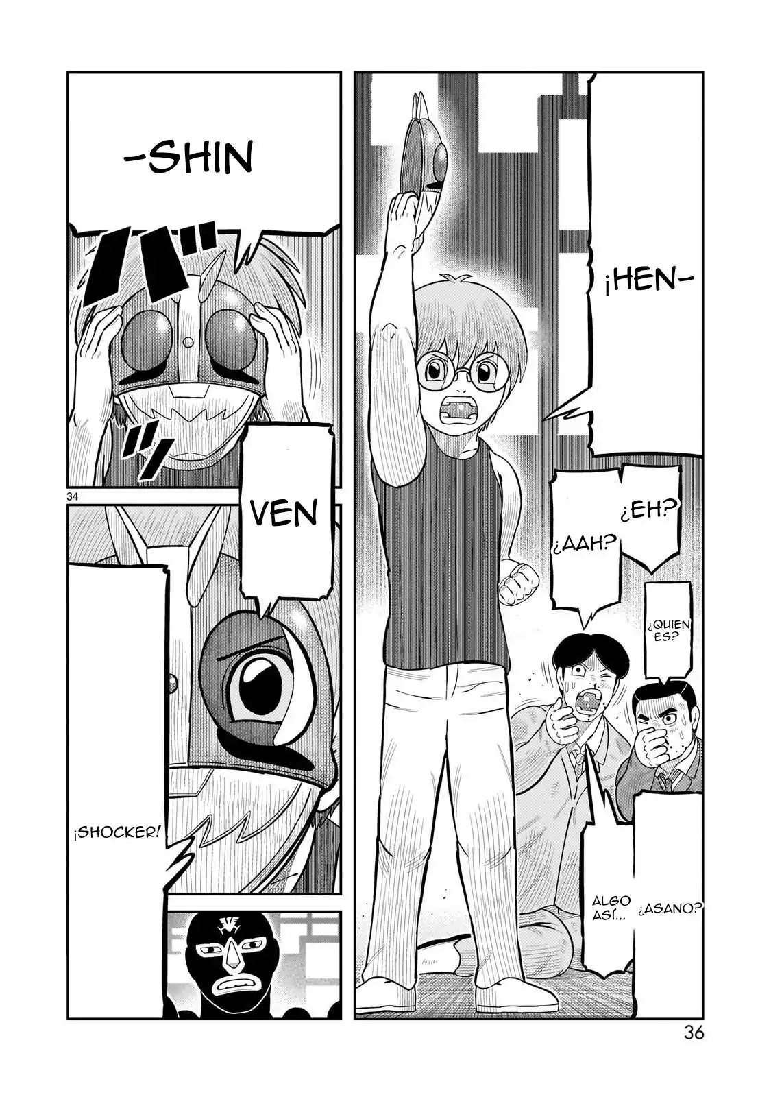 Página 29 — Toujima Tanzaburou wa Kamen Rider ni Naritai Capítulo 65