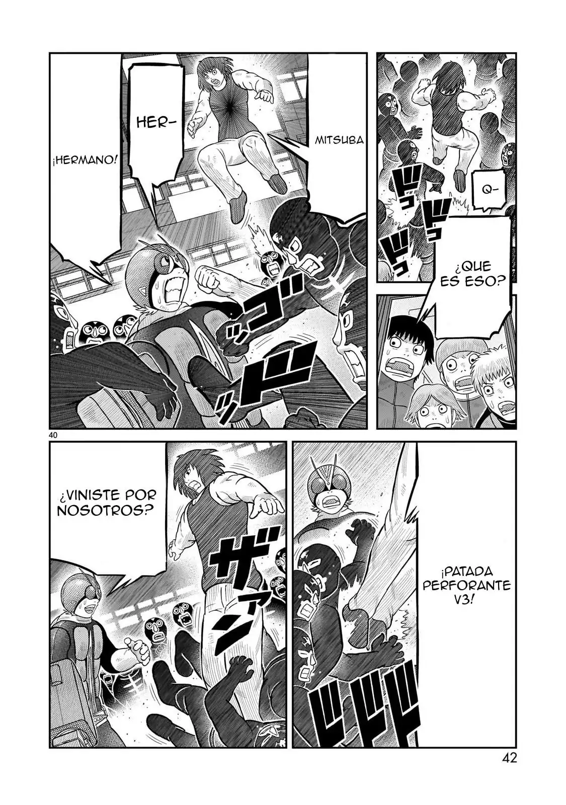 Página 33 — Toujima Tanzaburou wa Kamen Rider ni Naritai Capítulo 65
