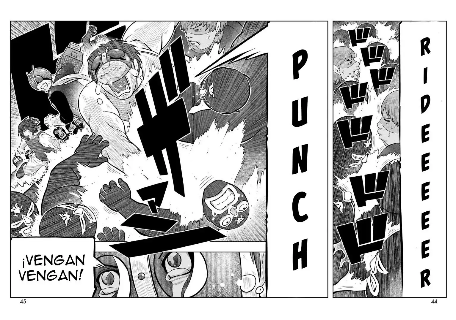 Página 35 — Toujima Tanzaburou wa Kamen Rider ni Naritai Capítulo 65
