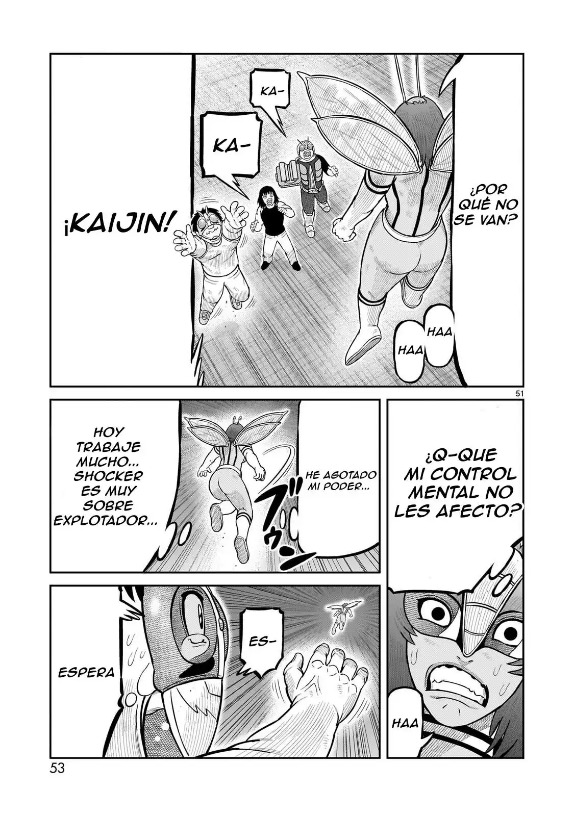 Página 40 — Toujima Tanzaburou wa Kamen Rider ni Naritai Capítulo 65