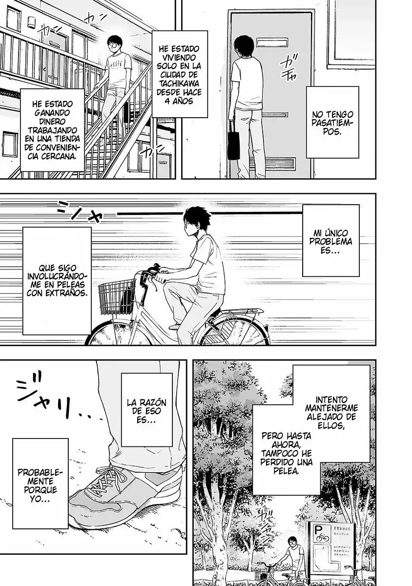 Página 35 — Capítulo 2 de Tsuyoshi: Daremo Katenai, Aitsu ni wa