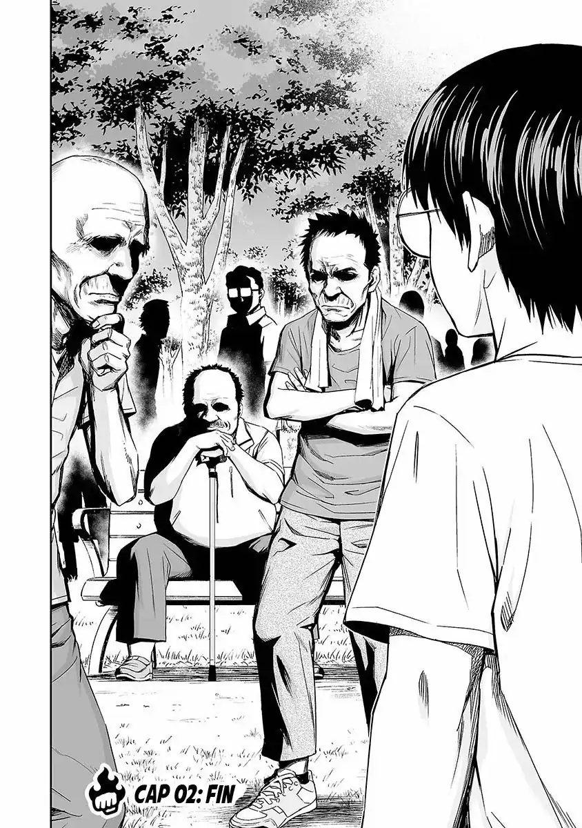 Página 36 — Capítulo 2 de Tsuyoshi: Daremo Katenai, Aitsu ni wa
