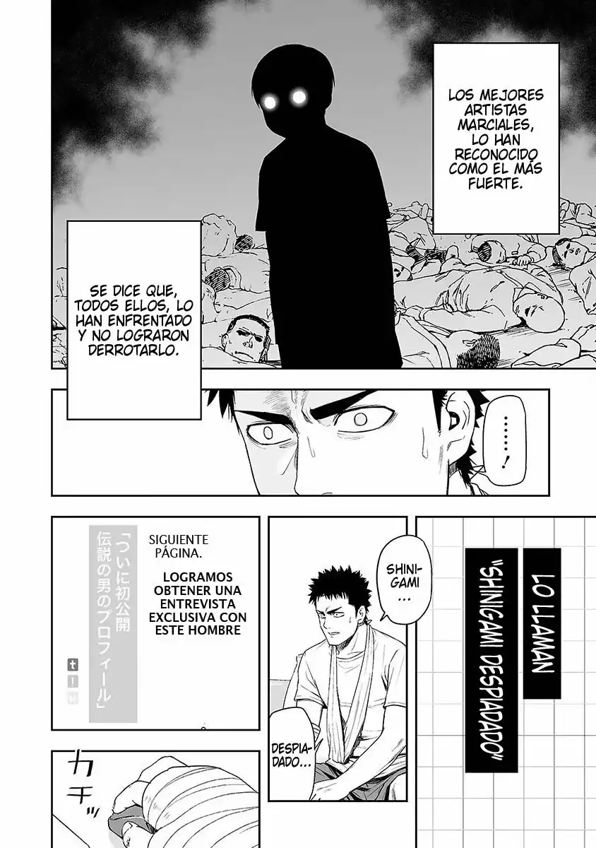 Página 9 — Capítulo 4 de Tsuyoshi: Daremo Katenai, Aitsu ni wa