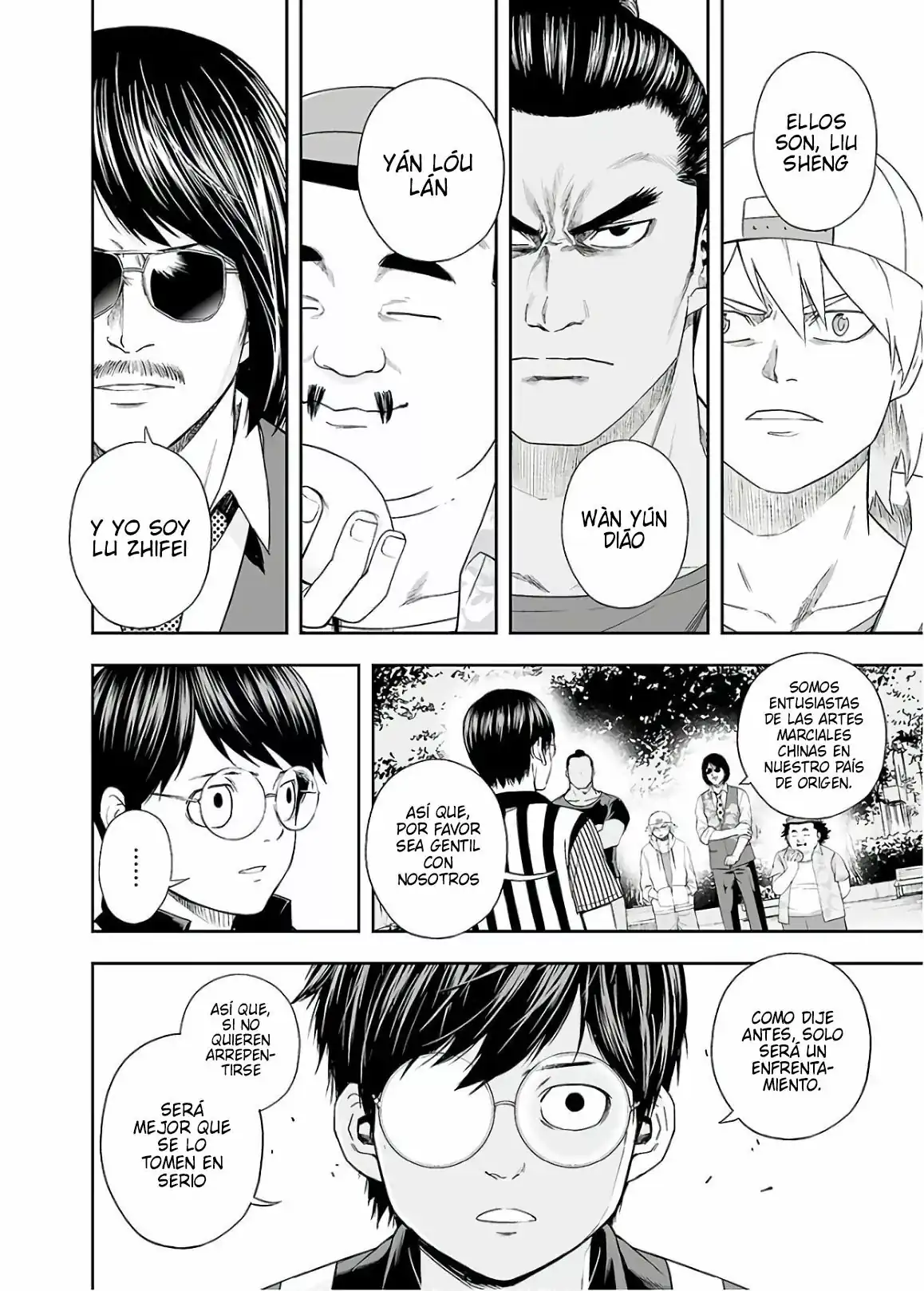 Página 4 — Capítulo 8 de Tsuyoshi: Daremo Katenai, Aitsu ni wa