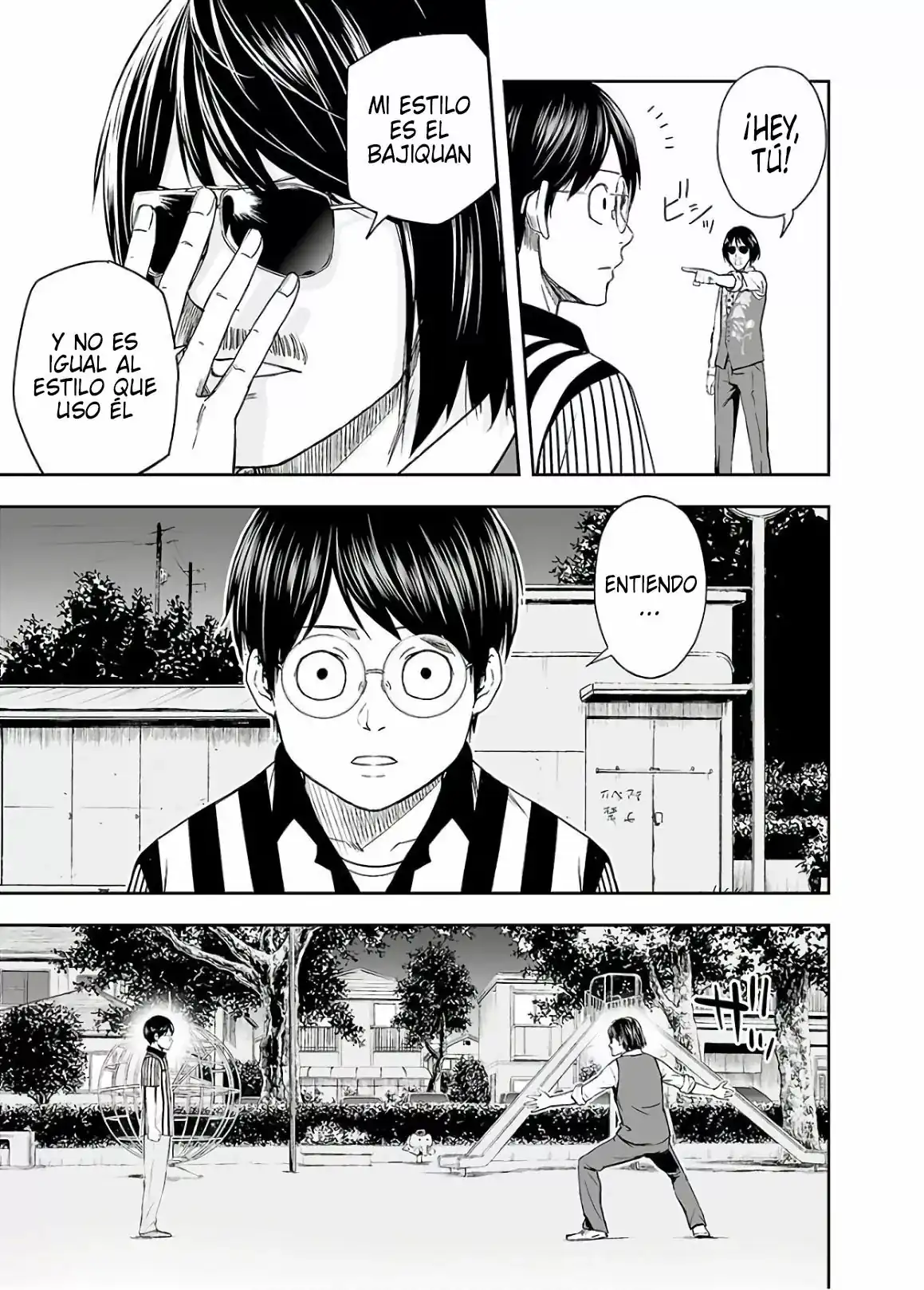 Página 13 — Capítulo 8 de Tsuyoshi: Daremo Katenai, Aitsu ni wa