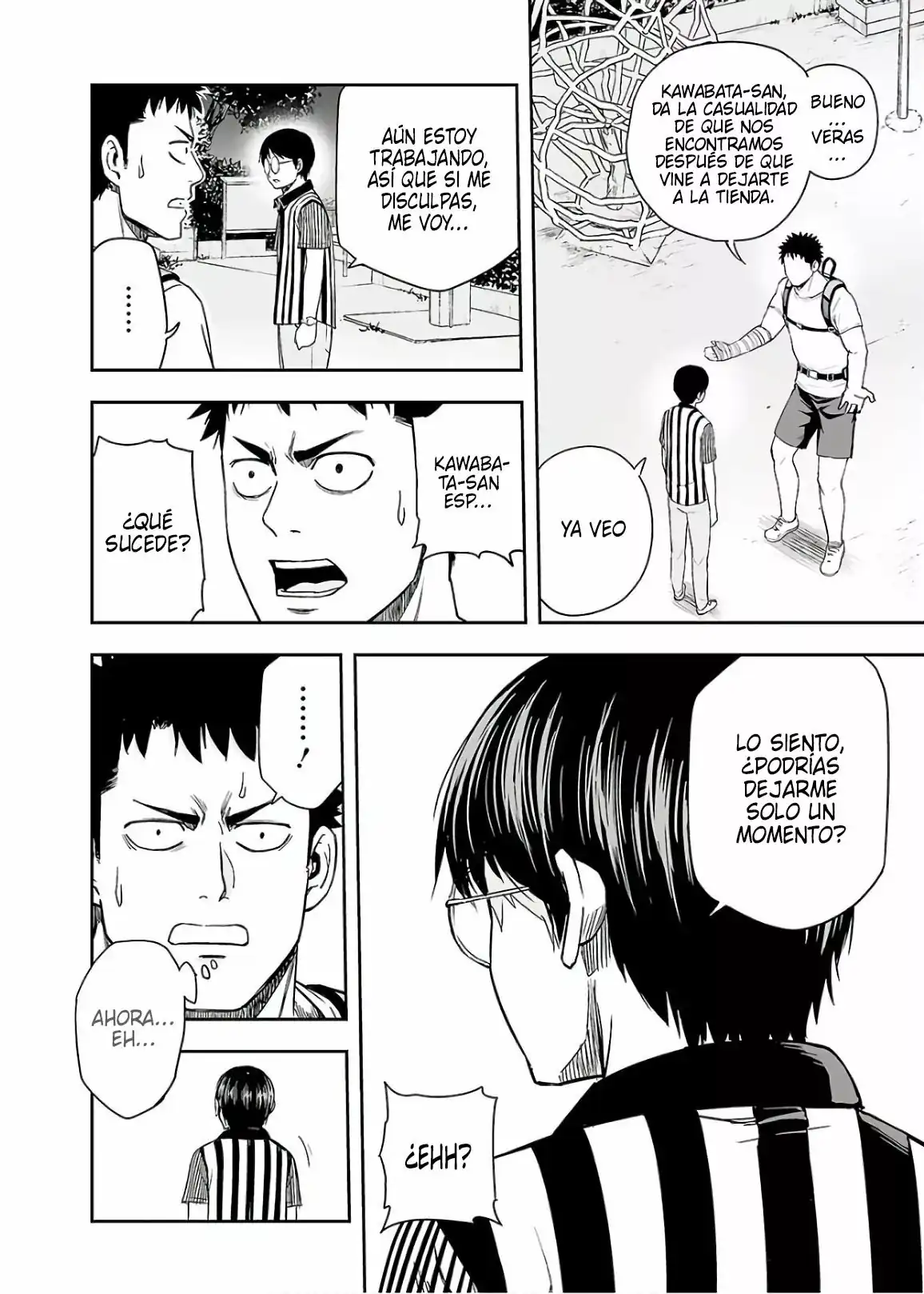 Página 28 — Capítulo 8 de Tsuyoshi: Daremo Katenai, Aitsu ni wa