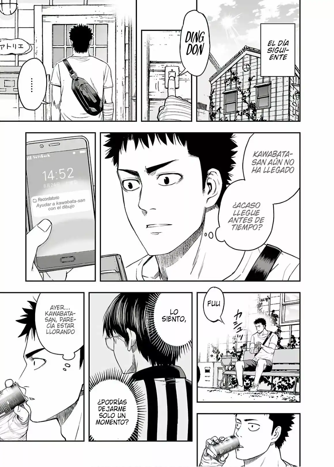 Página 1 — Capítulo 9 de Tsuyoshi: Daremo Katenai, Aitsu ni wa
