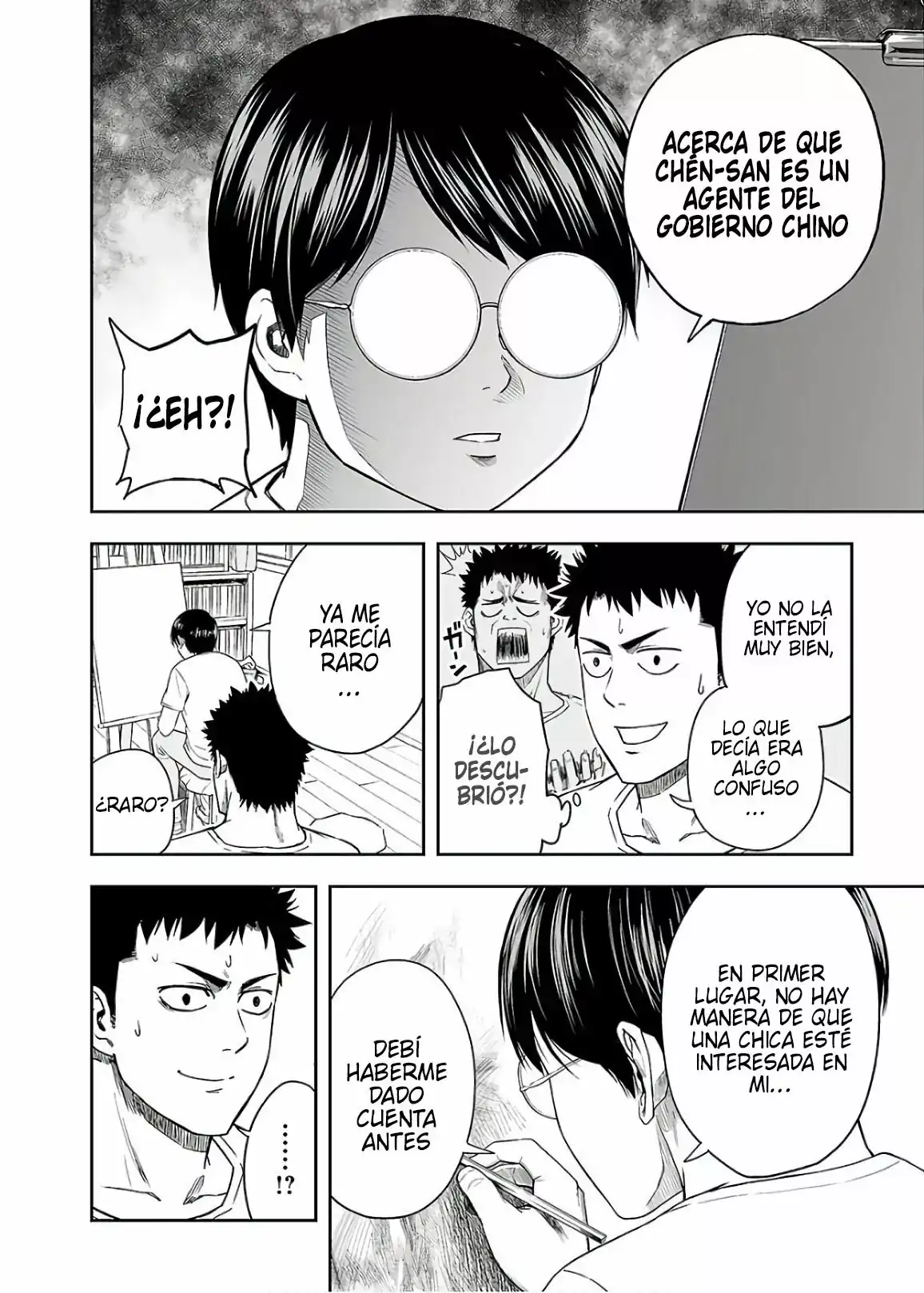 Página 8 — Capítulo 9 de Tsuyoshi: Daremo Katenai, Aitsu ni wa