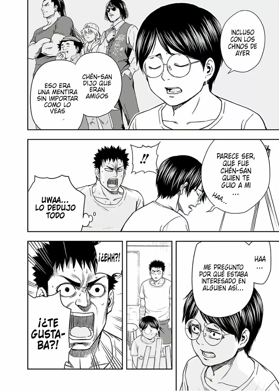 Página 10 — Capítulo 9 de Tsuyoshi: Daremo Katenai, Aitsu ni wa