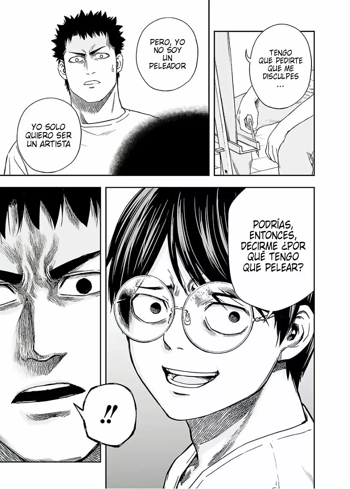 Página 13 — Capítulo 9 de Tsuyoshi: Daremo Katenai, Aitsu ni wa