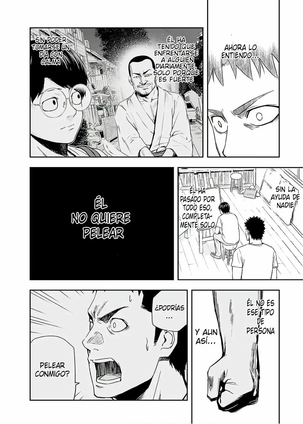 Página 14 — Capítulo 9 de Tsuyoshi: Daremo Katenai, Aitsu ni wa